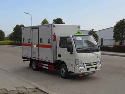 江特牌JDF5030XZWNJ5型雜項(xiàng)危險(xiǎn)物品廂式運(yùn)輸車(chē)